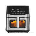 Modern Square Plastic Steel Air Fryer with Digital Touch Screen